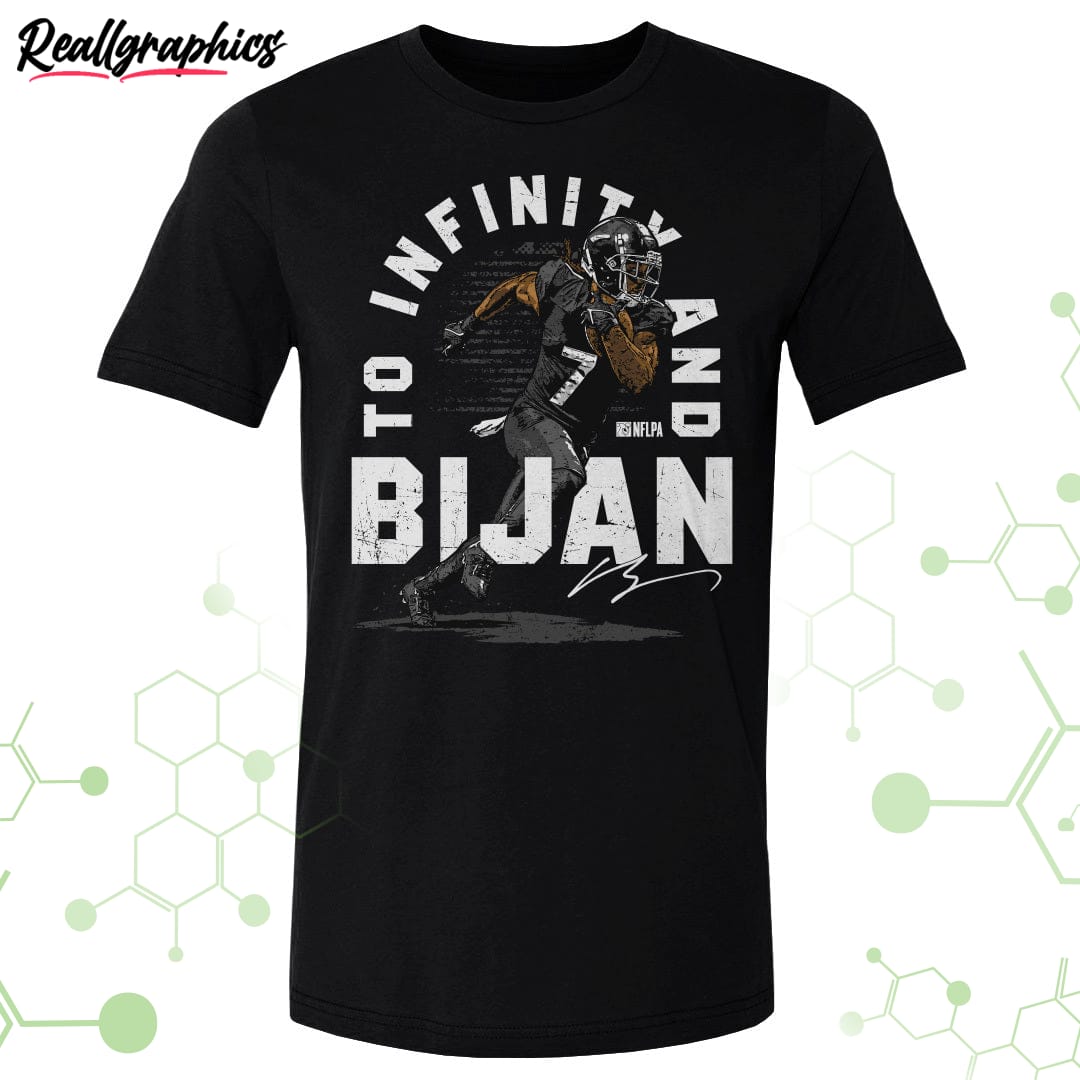 bijan robinson atlanta to infinity unisex t-shirt, hoodie, sweatshirt