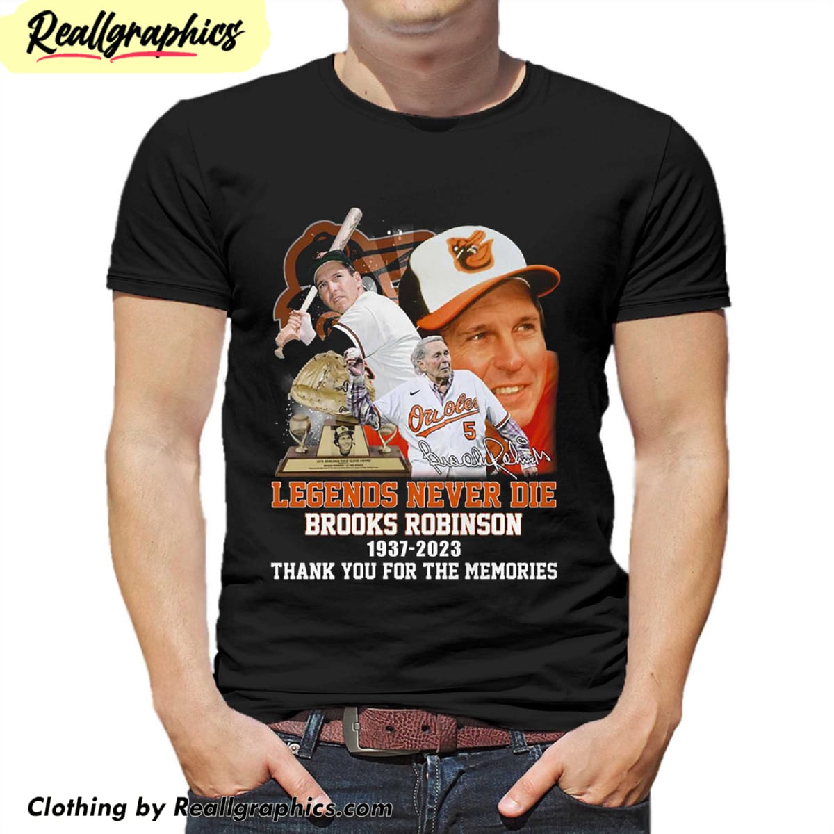 brooks robinson baltimore orioles 1937 2023 legends never die memories shirt