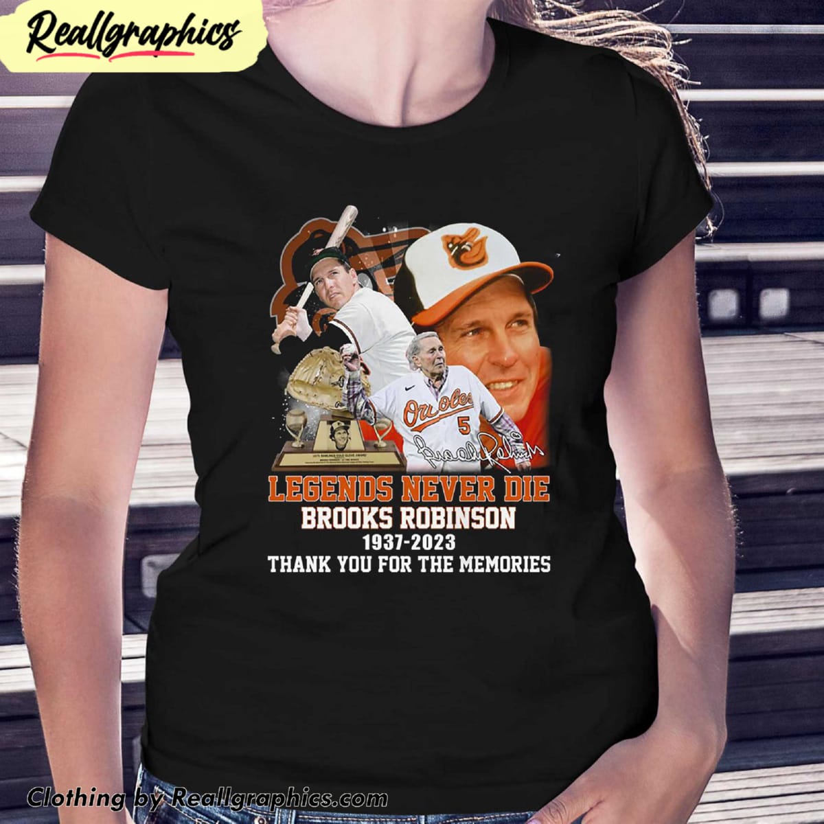 brooks robinson baltimore orioles 1937 2023 legends never die memories shirt