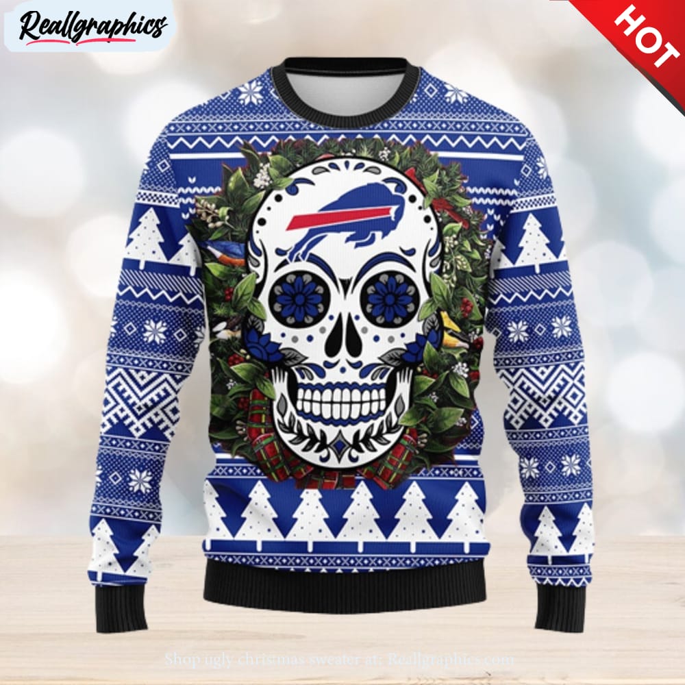 Las Buffalo Bills Ugly Christmas Holiday Sweater