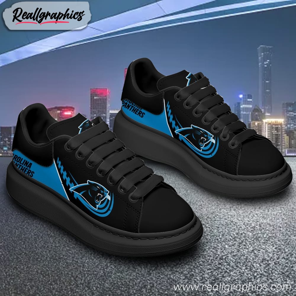 Carolina Panthers Custom MQ Sneakers - Reallgraphics