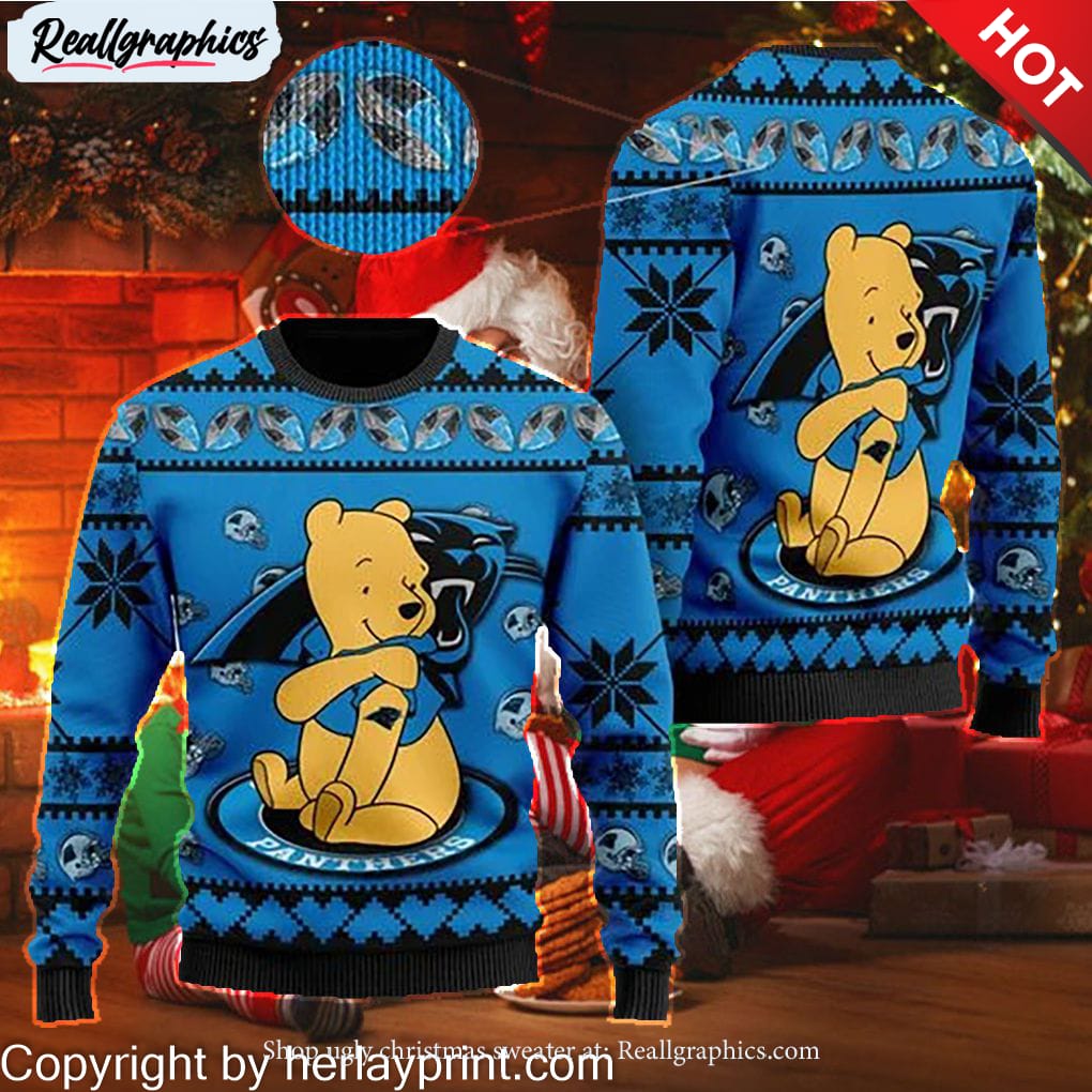 NFL Carolina Panthers The Grinch New Ugly Christmas Sweater For