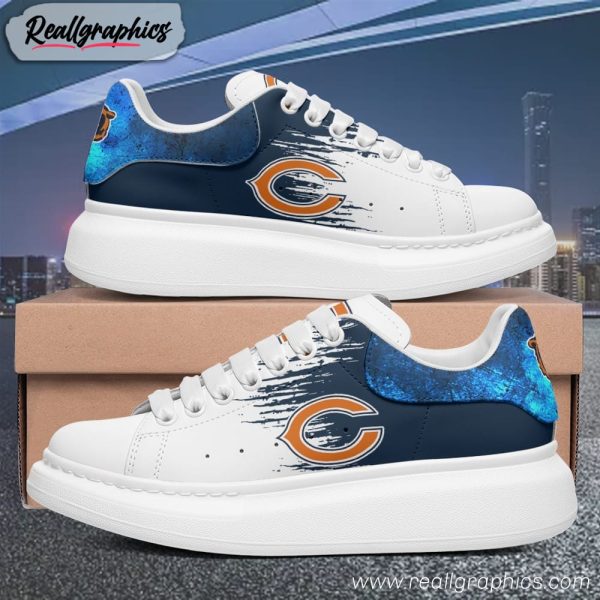 chicago bears football alexander mcqueen style shoes & sneaker