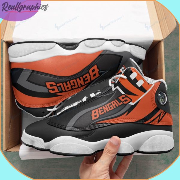 cincinnati bengals air jordan 13 sneakers, bengals gift for fans