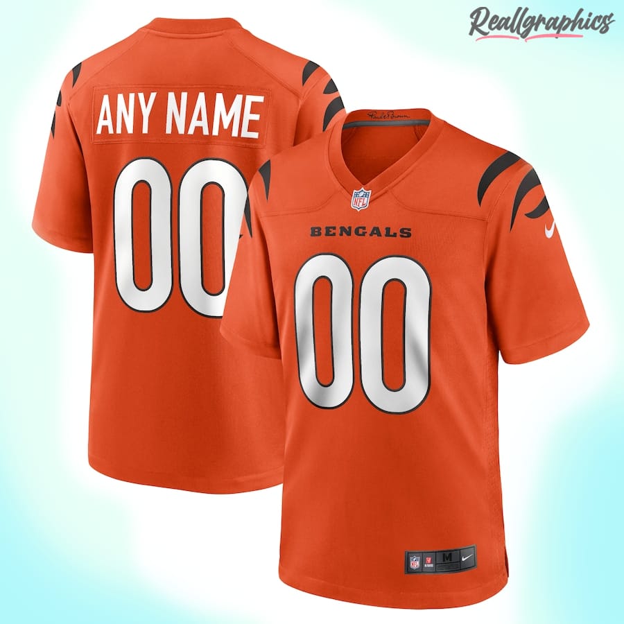 Authentic Cincinnati Bengals COLOR Rush Jersey for Sale in