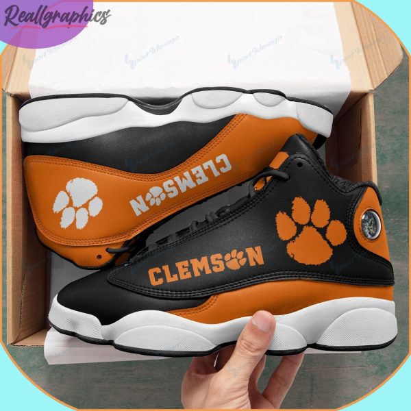 clemson tigers air jordan 13 sneakers