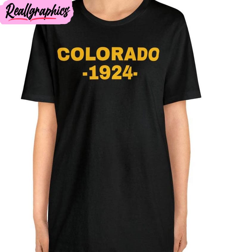 colorado est 1924 shirt, trendy unisex tee, hoodie, sweatshirt