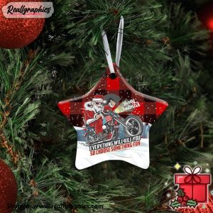 everything-will-kill-you-so-choose-something-fun-santa-claus-ceramic-ornament