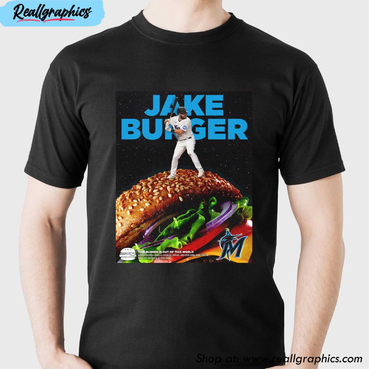 Jake Burger Miami Marlins Unisex T-shirt, Hoodie, Sweatshirt - Reallgraphics