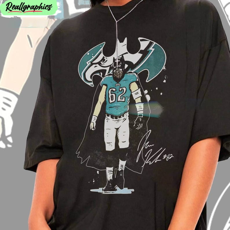 Jason Kelce Batman Heroes Shirt, American Football Eras Tour Unisex Shirt -  Reallgraphics