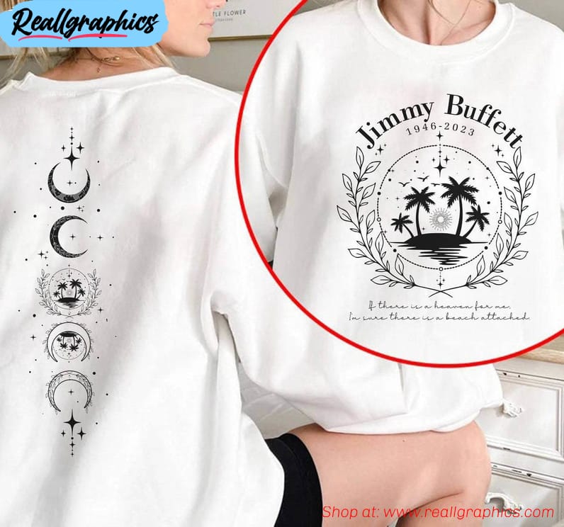 Jimmy Buffett Fan Shirt, Rock Beach Unisex Hoodie Short Sleeve -  Reallgraphics
