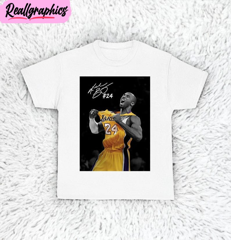 Kobe Bryant Trendy Shirt, Kobe Bryant Hoodie Sweater - Reallgraphics