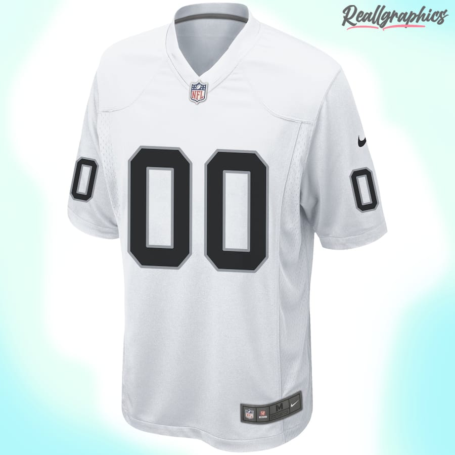 Las Vegas Raiders White Custom Jersey, NFL Jerseys For Sale - Reallgraphics
