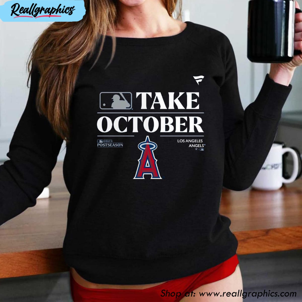 Los Angeles Angels Mlb Take October 2023 Postseason Shirt, hoodie