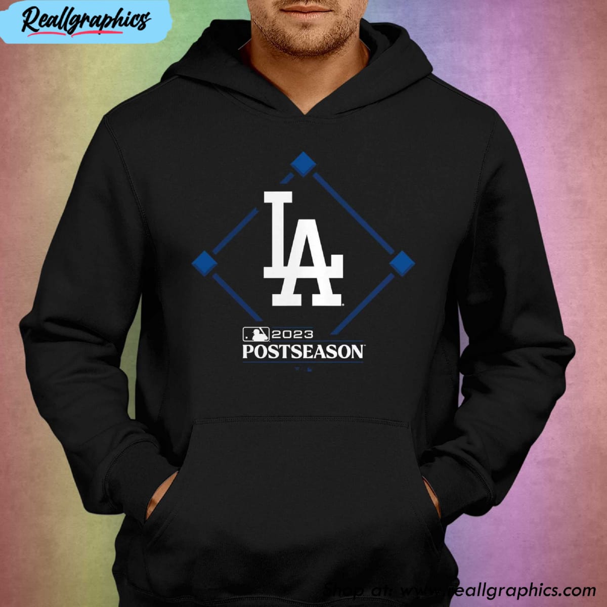 Los Angeles Lakers Fanatics Branded Hard Color Graphic Hoodie Sweatshirt