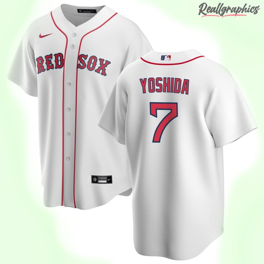Men's Boston Red Sox MLB White Home Custom Jersey, MLB Jersey Cheap For  Sale - Reallgraphics