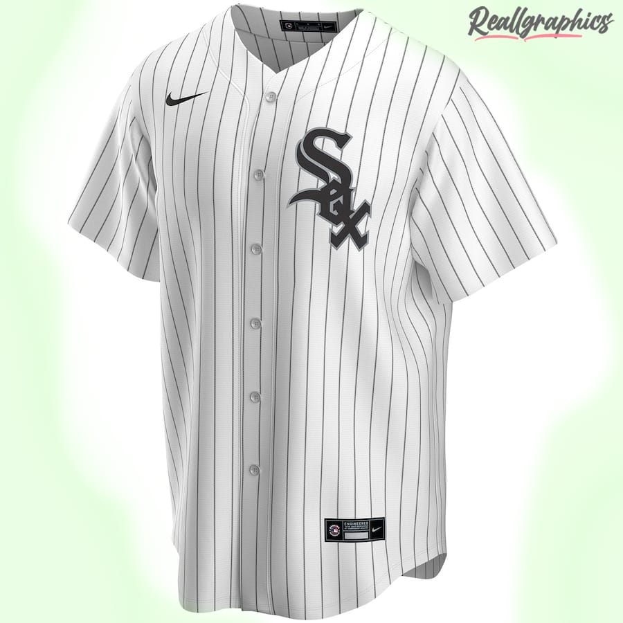 Men's Cleveland Indians Nike White Home Replica Custom Jersey