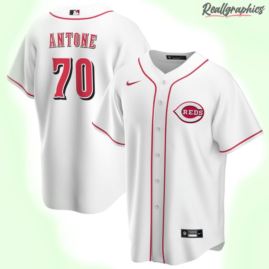 Men's Cincinnati Reds MLB White Home Custom Jersey, Cicinnati Jersey Cheap  For Sale - Reallgraphics
