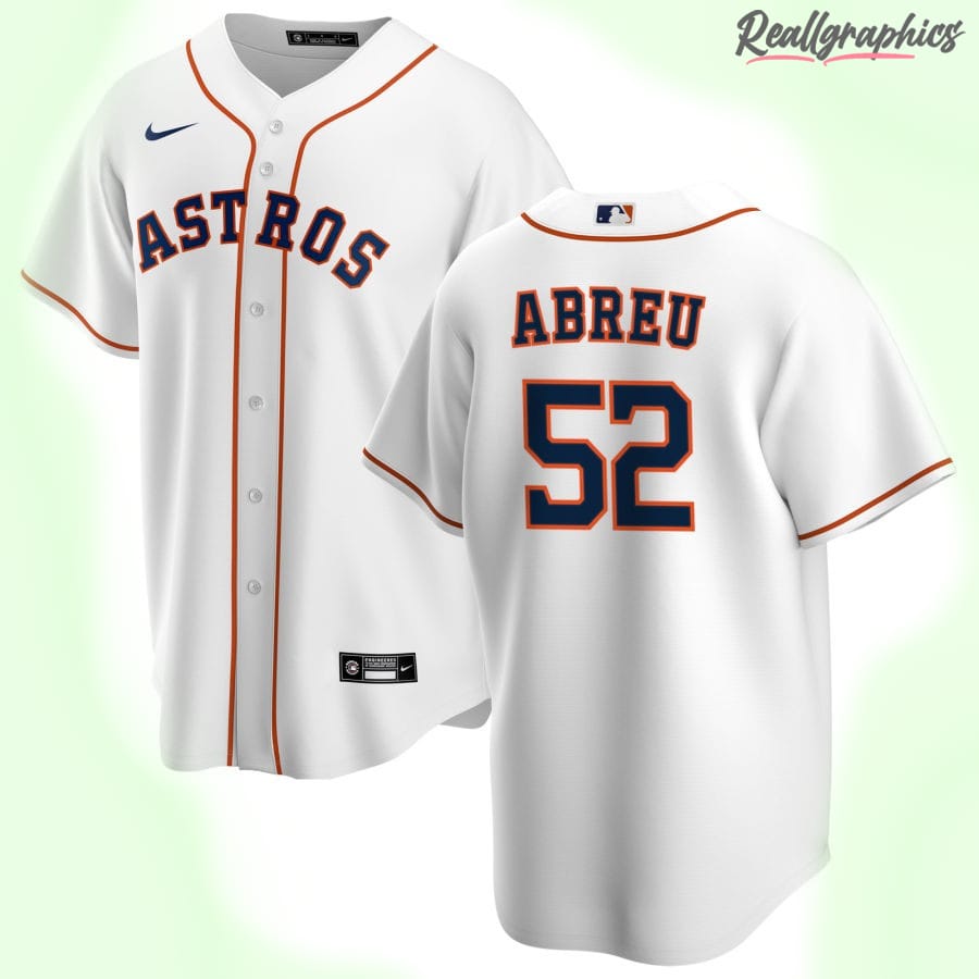 True Fan MLB Houston Astros White Stitched Baseball Jersey Men