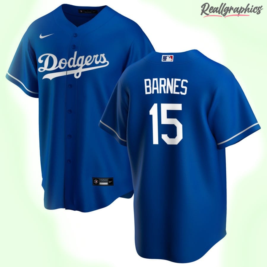 Nike Mens Los Angeles Dodgers MLB T-Shirt Royal Blue Authentic