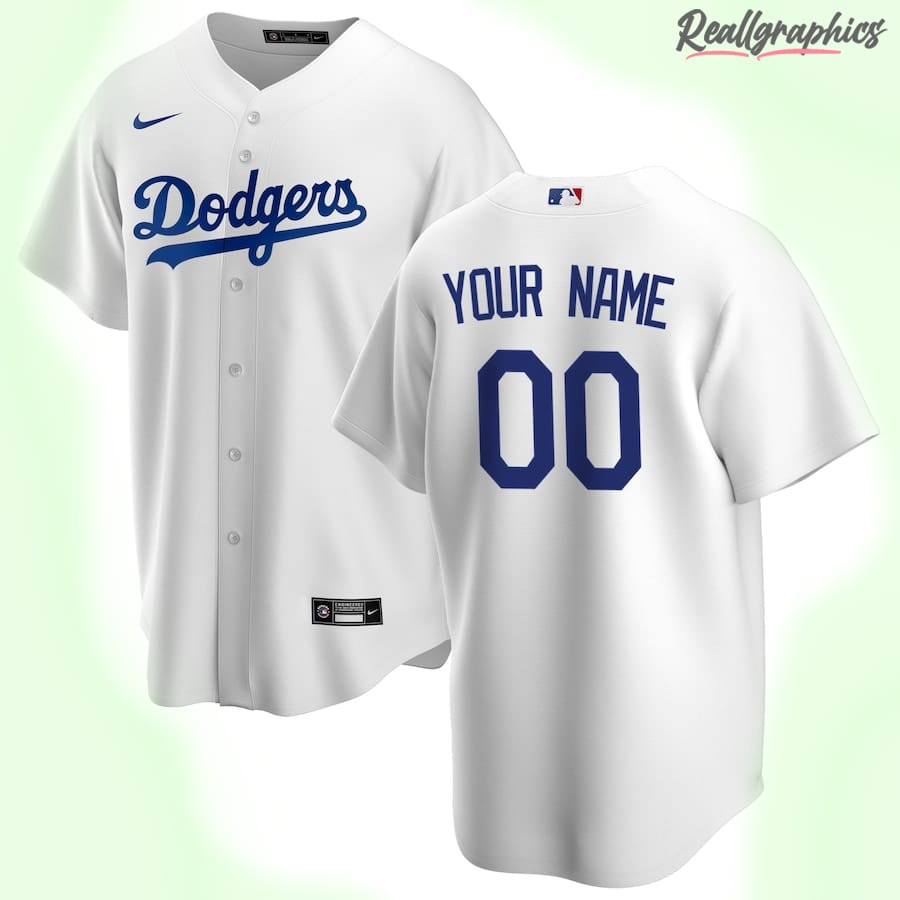 Los Angeles Dodgers MLB Baseball Jersey Shirt Custom Name And
