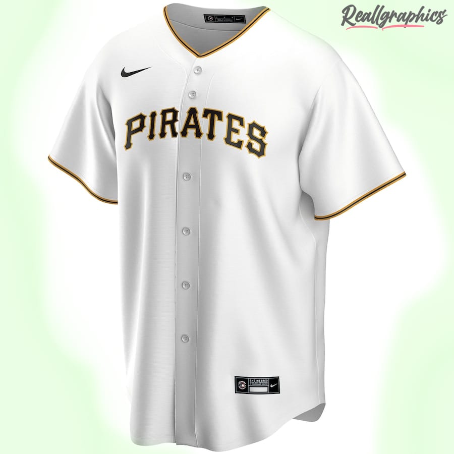 Pittsburgh Pirates MLB White Home Custom Jersey, Pirates Baseball