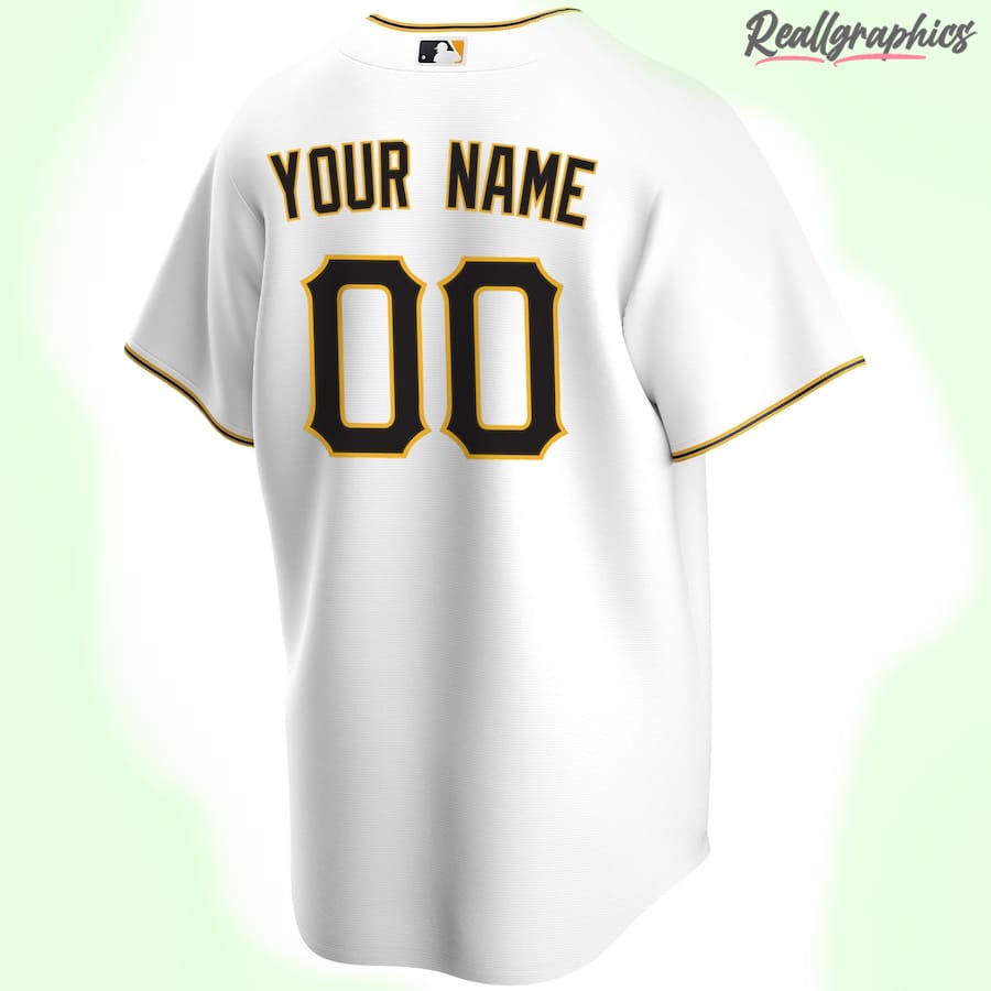Pittsburgh Pirates MLB White Home Custom Jersey, Pirates Baseball Team  Jersey Cheap - Reallgraphics