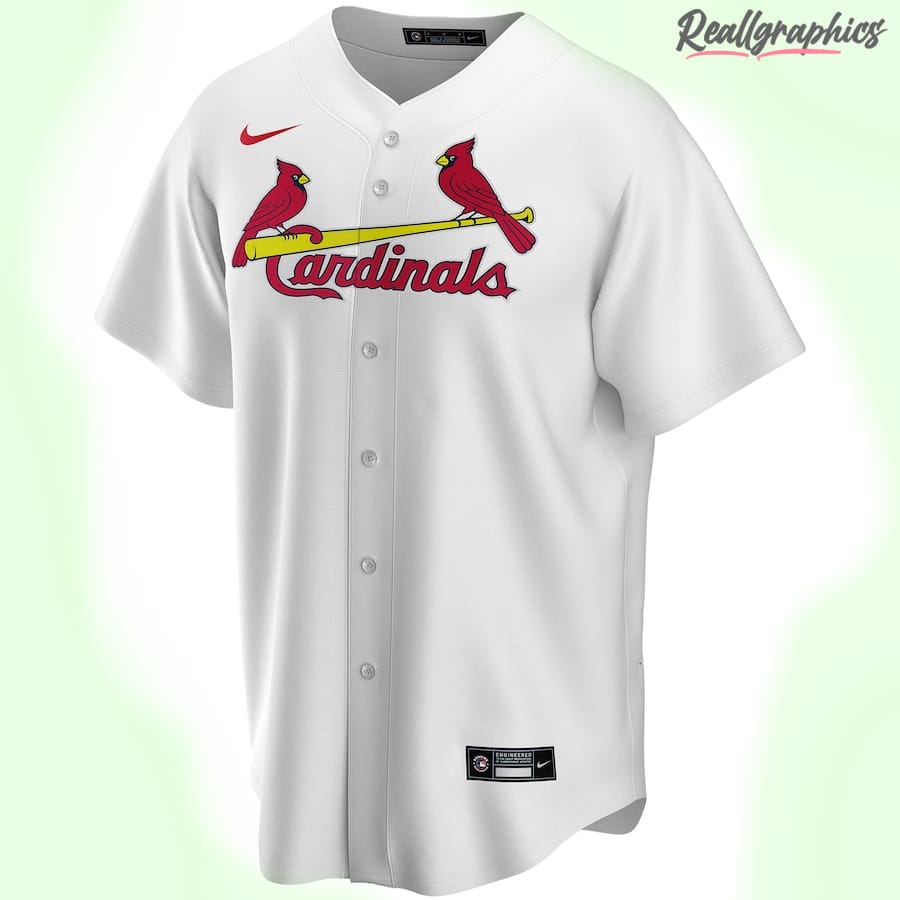 St Louis Cardinals MLB White Home Custom Jersey, Cardinals Jersey