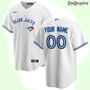 Toronto Blue Jays MLB Custom Name Flower And Leaf Pattern Tropical