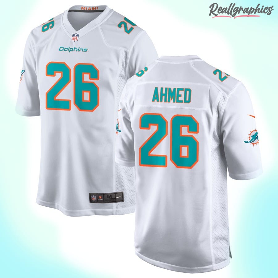 Men's Miami Dolphins White Custom Jersey, NFL Jerseys For Sale -  Reallgraphics