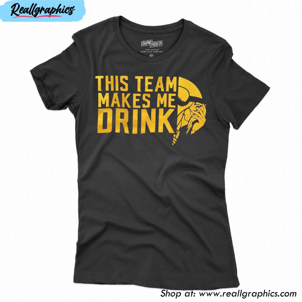 Minnesota Vikings This Team Makes Me Drink Unisex T-shirt, Hoodie,  Sweatshirt - Reallgraphics