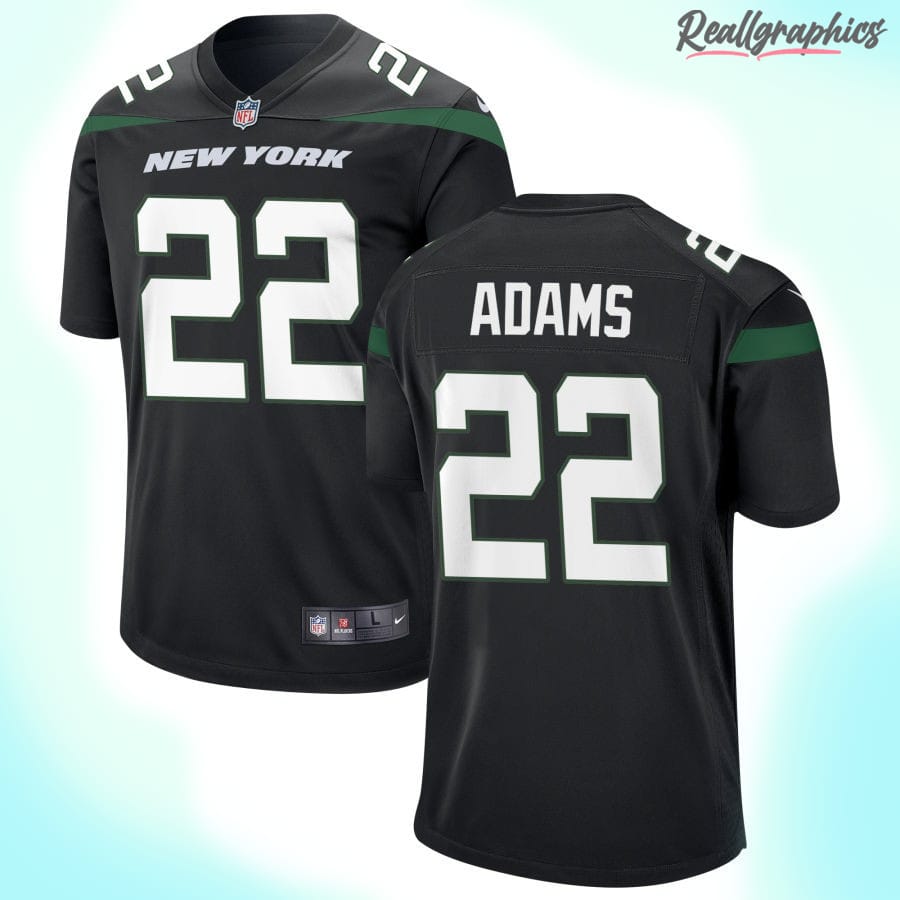 Men's New York Jets Stealth Black Alternate Custom Jersey, Jets Football  High Quality Jersey - Reallgraphics