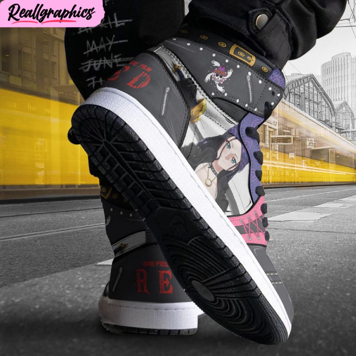 Ruby Rose Red and Black Anime Cosplay Shoes For Sale