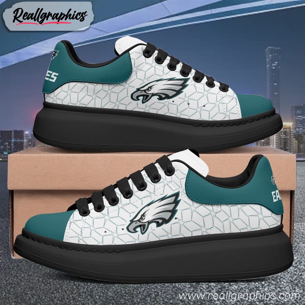 Philadelphia Eagles Air Jordan 13 Shoes, Custom Eagles Shoes - Reallgraphics