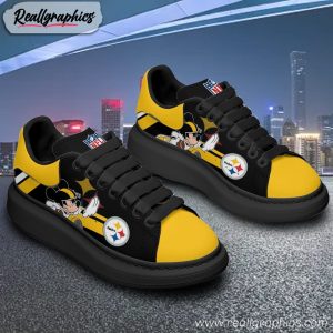 pittsburgh steelers football custom mq sneakers