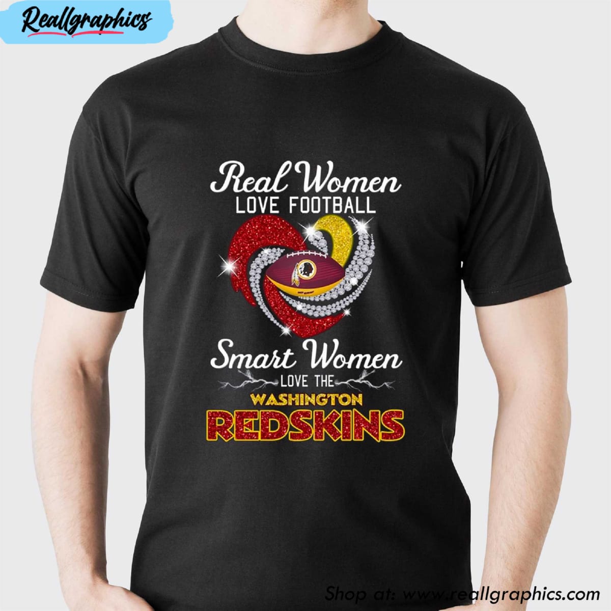 real women love football washington redskins unisex t-shirt, hoodie, sweatshirt