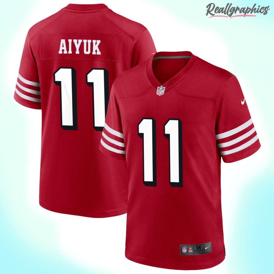 San Francisco 49ers Alternate Game Jersey - Custom - Youth