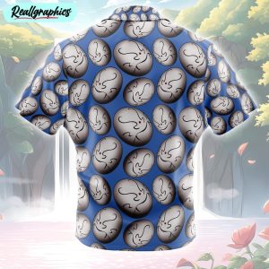 shizue's mask that time i got reincarnated as a slime button up hawaiian shirt