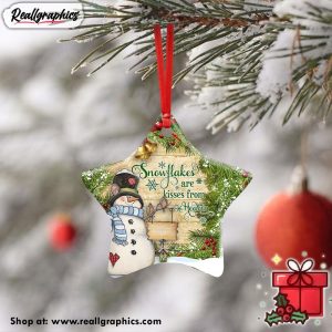 snowflakes-are-kisses-from-heaven-snowman-ceramic-ornament