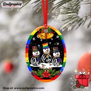 snowman-lgbt-love-is-love-ceramic-ornament-3