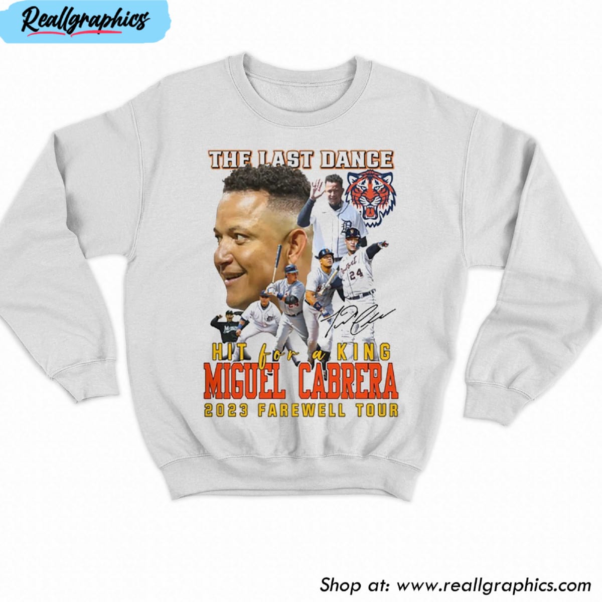 The Last Dance Hit For A King Miguel Cabrera 2023 Farewell Tour T-Shirt