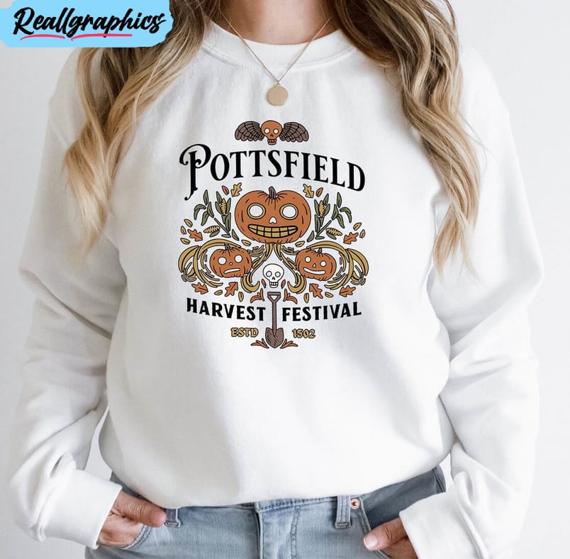 vintage pottsfield harvest festival shirt, comfort autumn harvest unisex t-shirt, hoodie, long sleeve