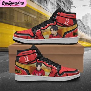 Zenitsu Agatsuma x Tanjiro Kamado Shoes Demon Slayer Anime Custom Air Jordan  1 Sneaker Boots - Reallgraphics