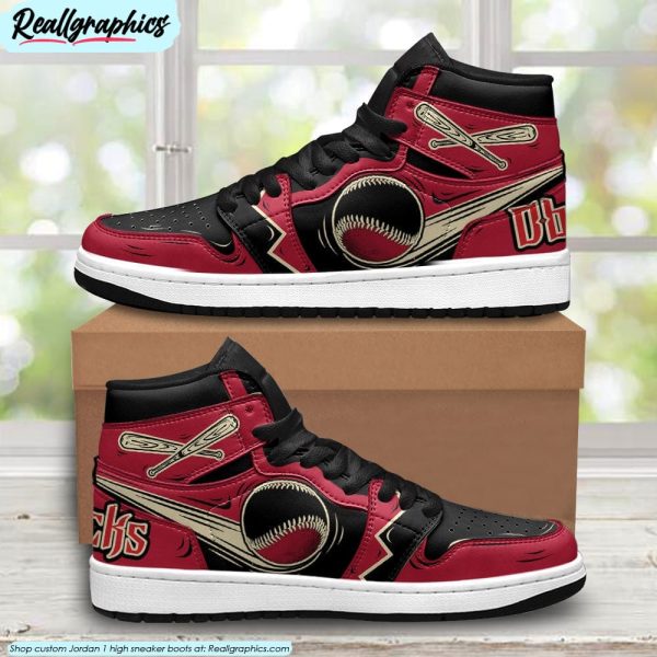 arizona-diamondbacks-custom-jordan-1-high-sneaker-boots-mlb-gifts-for-fans-1