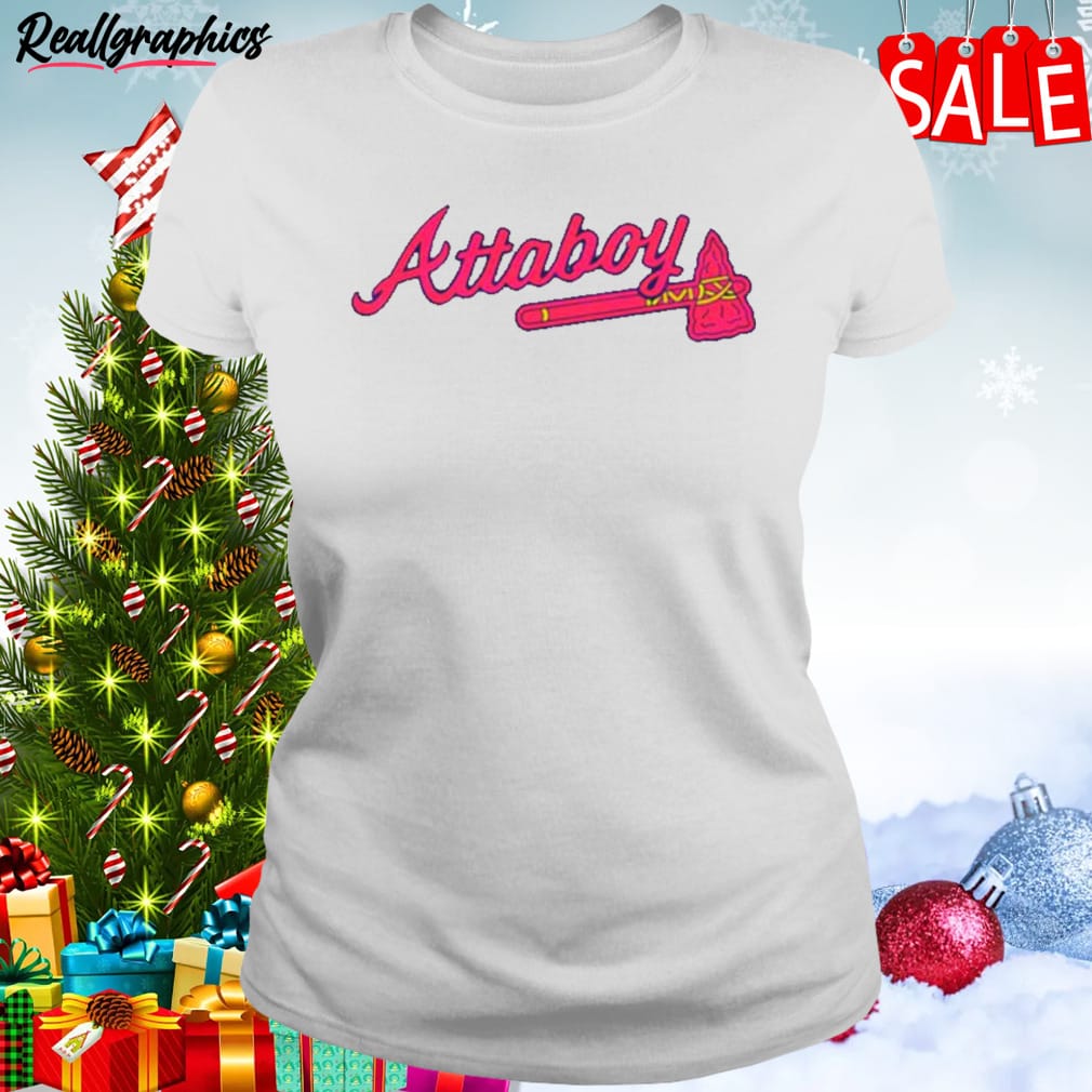 Atlanta Braves Players Christmas Tree Merry Christmas Shirt