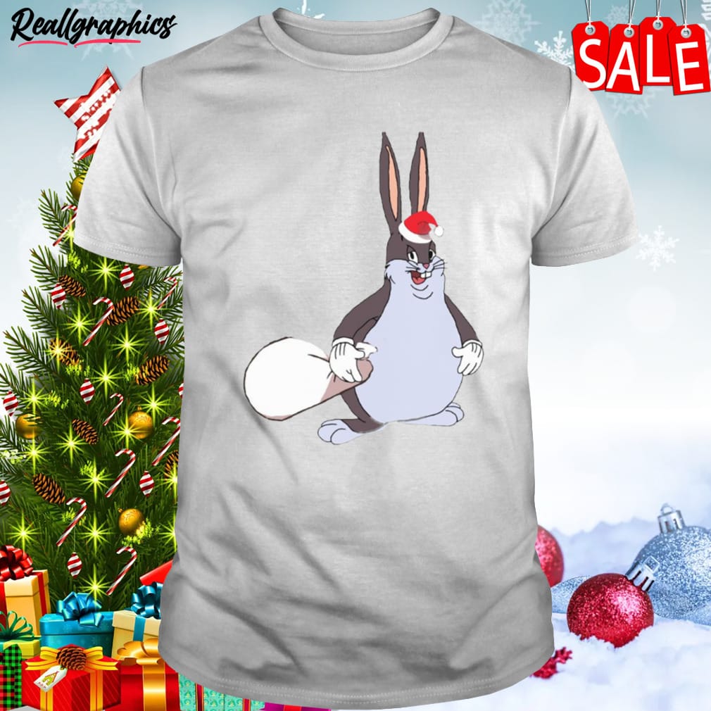 big chungus christmas santa range shirt