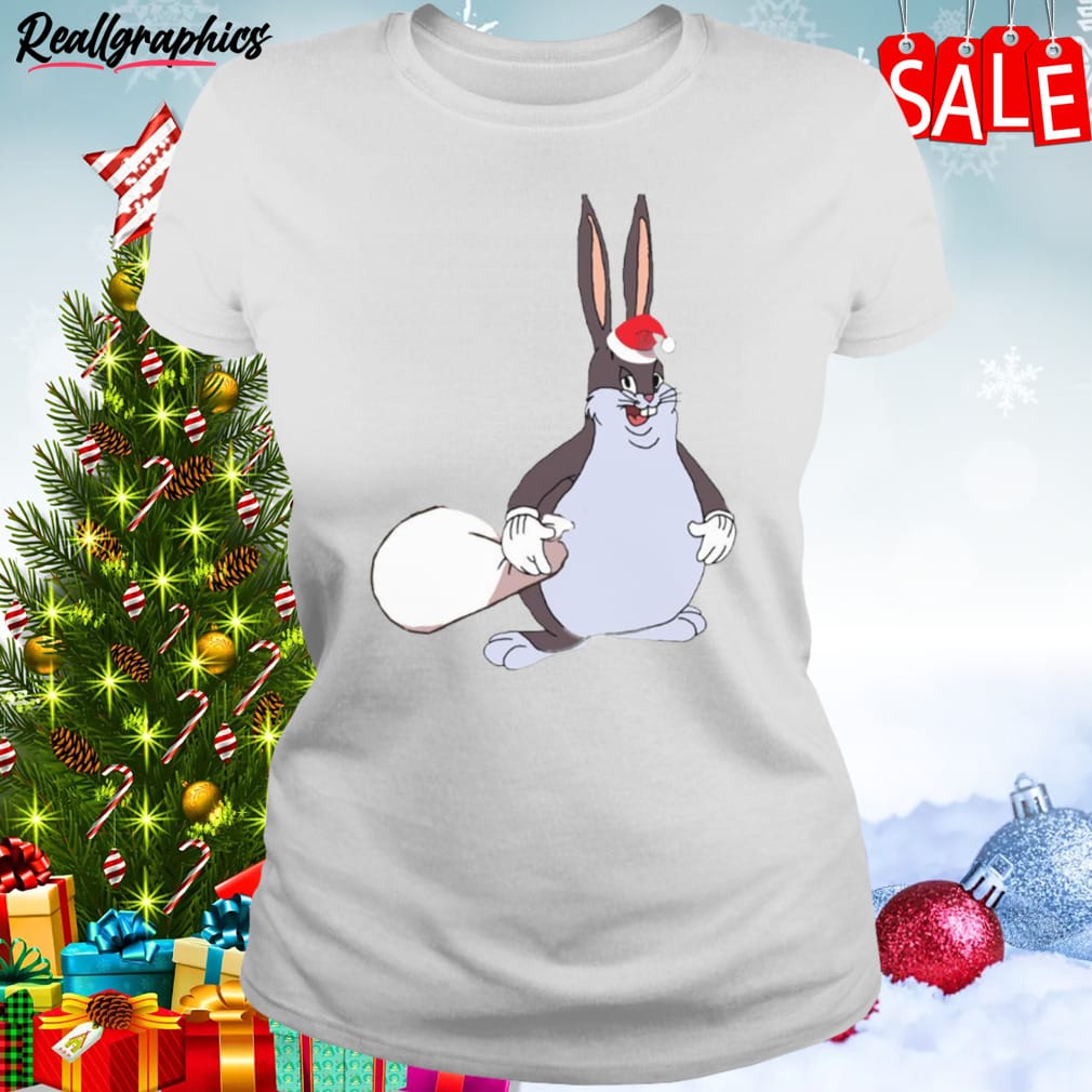 big chungus christmas santa range shirt