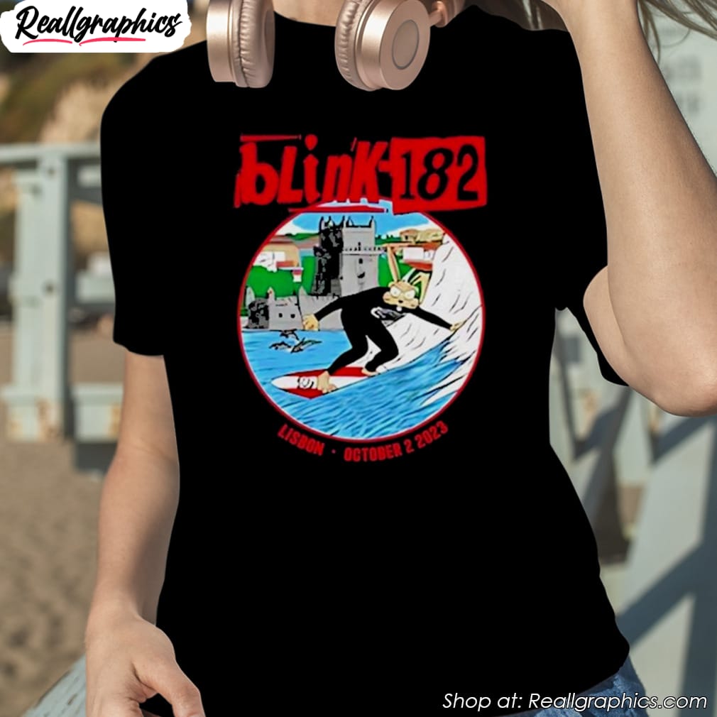 blink-182 lisbon altice arena almada october 2 2023 shirt