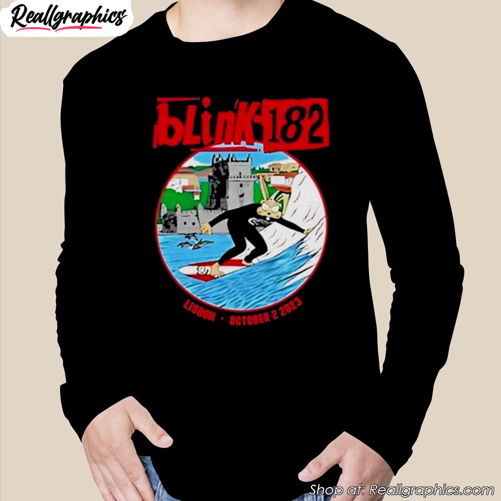 blink-182 lisbon altice arena almada october 2 2023 shirt