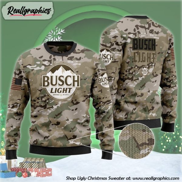 busch-light-camo-ugly-christmas-sweater